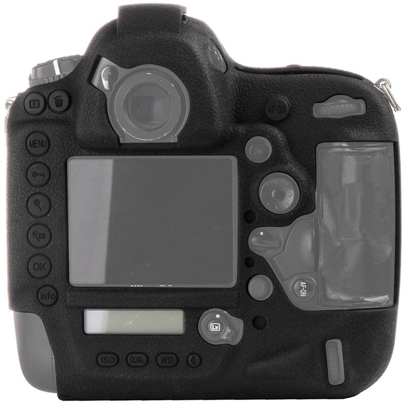 STSEETOP Camera Case for Nikon D4 D4S - Silicone Protective DSLR Skin Cover, Detachable Cage, Shockproof, Dustproof (Black) - Image 3